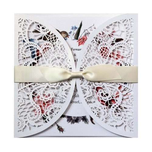 Latest Invitation Card Wedding Supplies Invitation Design Laser Cut 